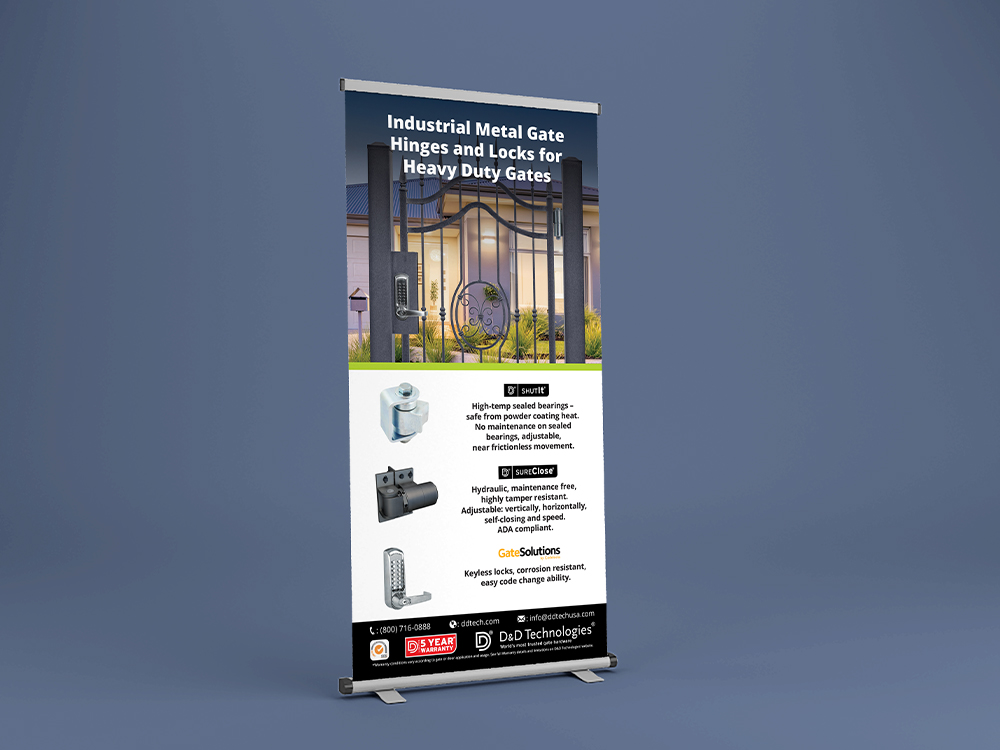 Commercial Roll Up banner