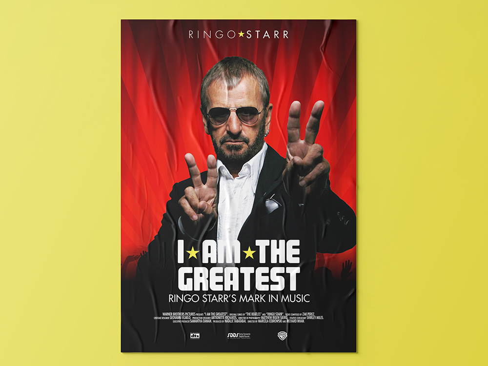 Ringo Starr I Am The Greatest Movie Poster